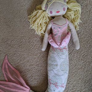 Pottery Barn Kids Mermaid Plush